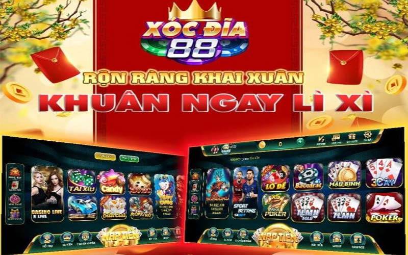 Xóc đĩa 88 có nhiều chương trình ưu đãi khuyến mãi hấp dẫn